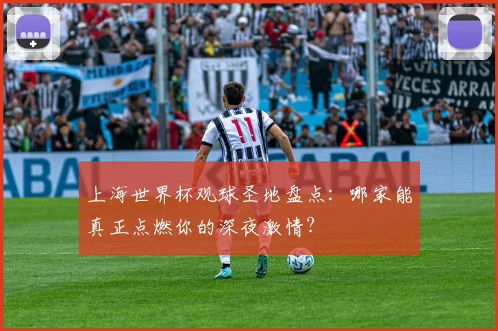 上海世界杯观球圣地盘点:哪家能真正点燃你的深夜激情?